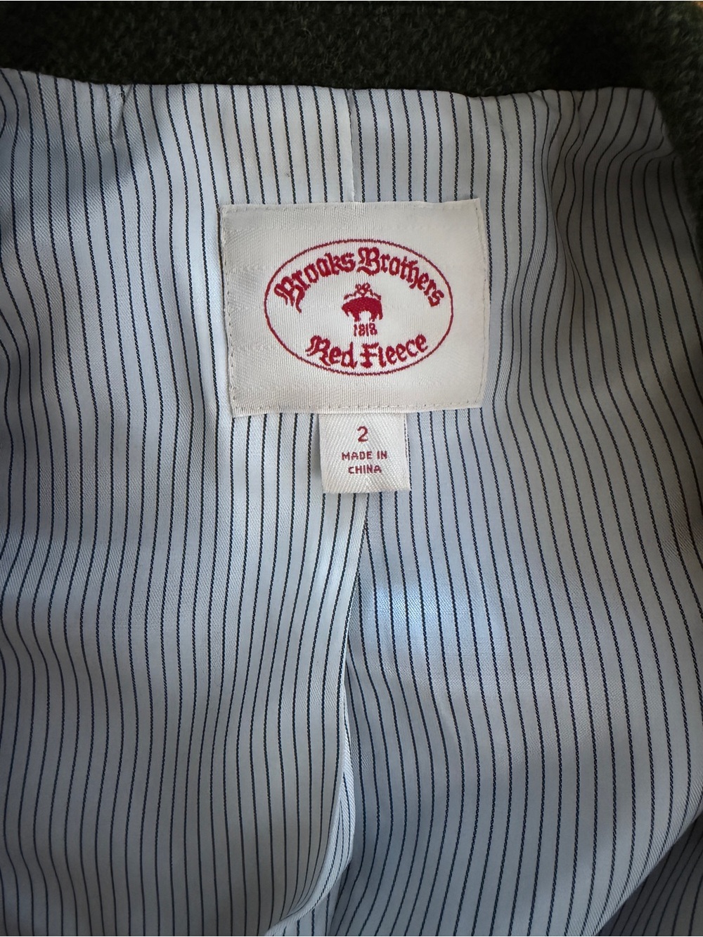 Brooks Brothers 100% wool patch work women’s blazer - Picture 3 of 3
